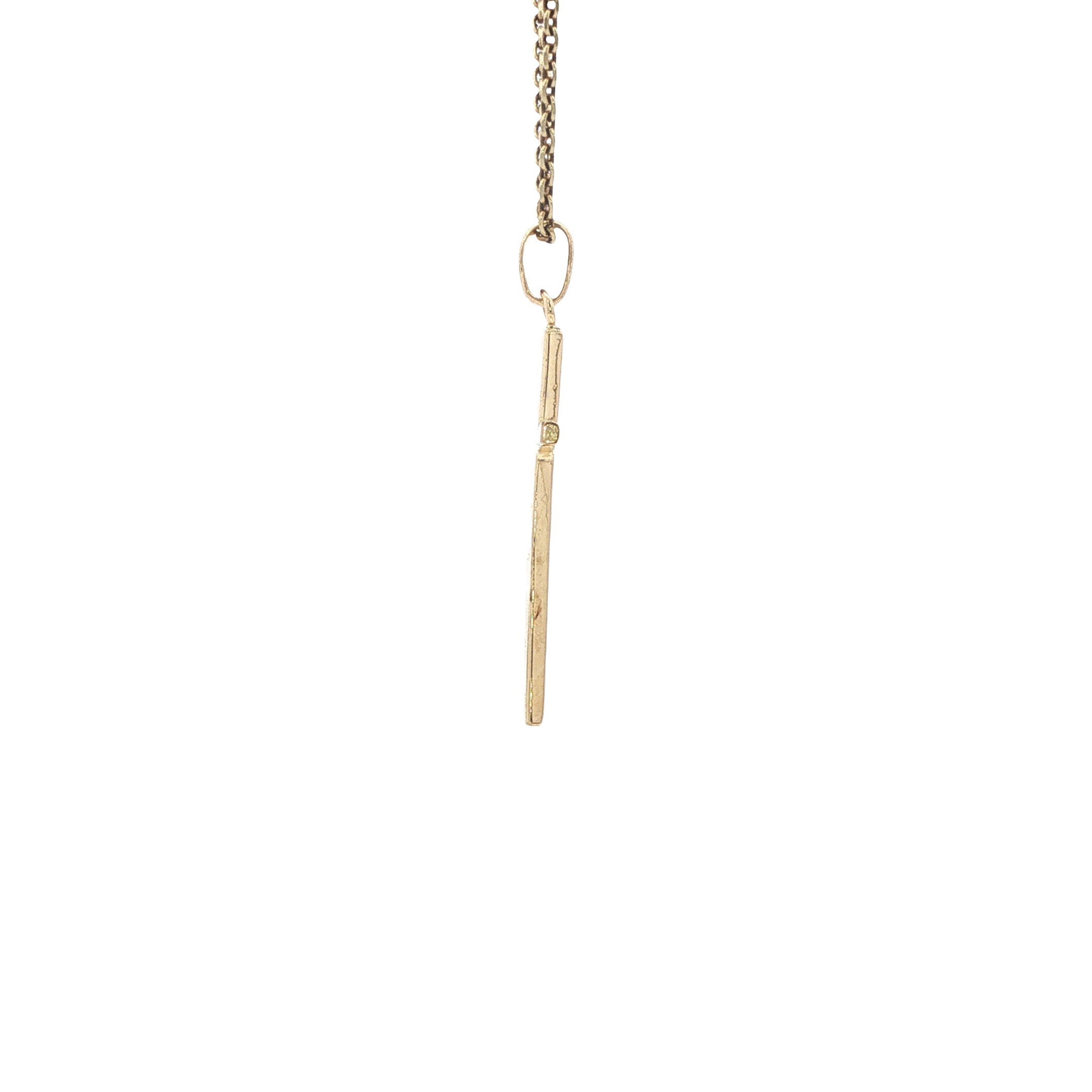 Gouden kruis hanger 14 karaat